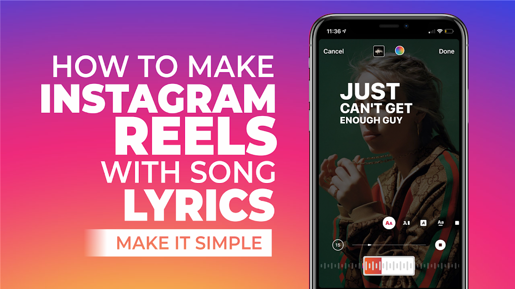 How to Make Reels with Song Lyrics on Instagram, Really Easy! - Mang Idik