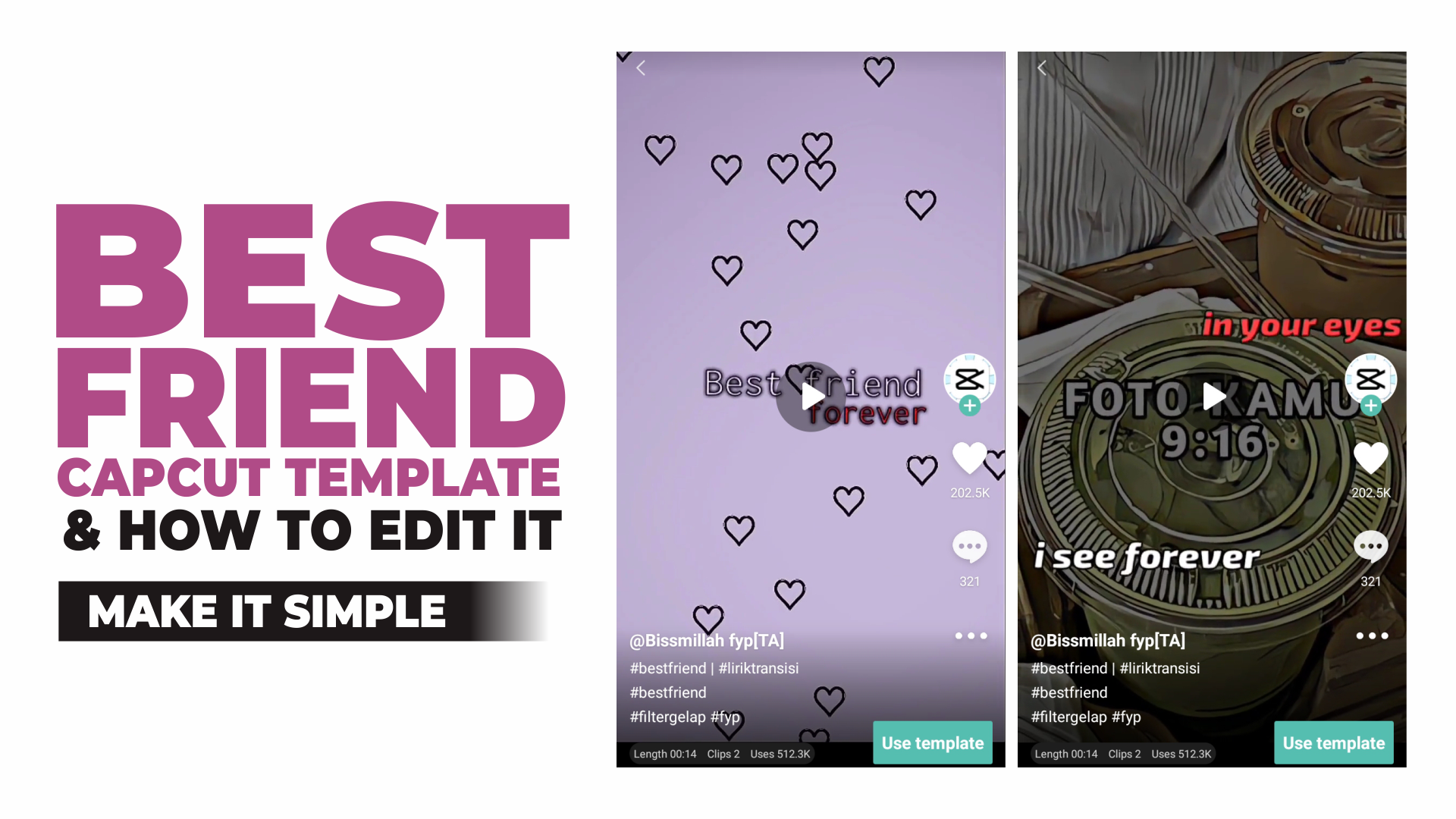 The Best Friend CapCut Template and How to Edit it, New Trend! Mang Idik