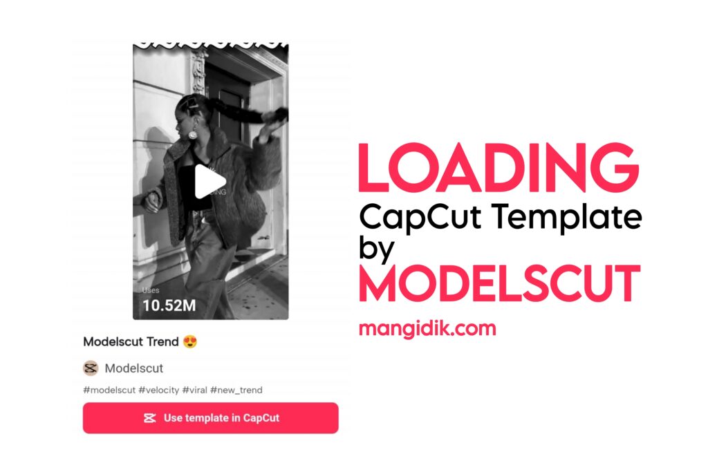 loading capcut template