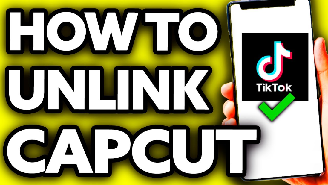 how to unlink capcut from tiktok